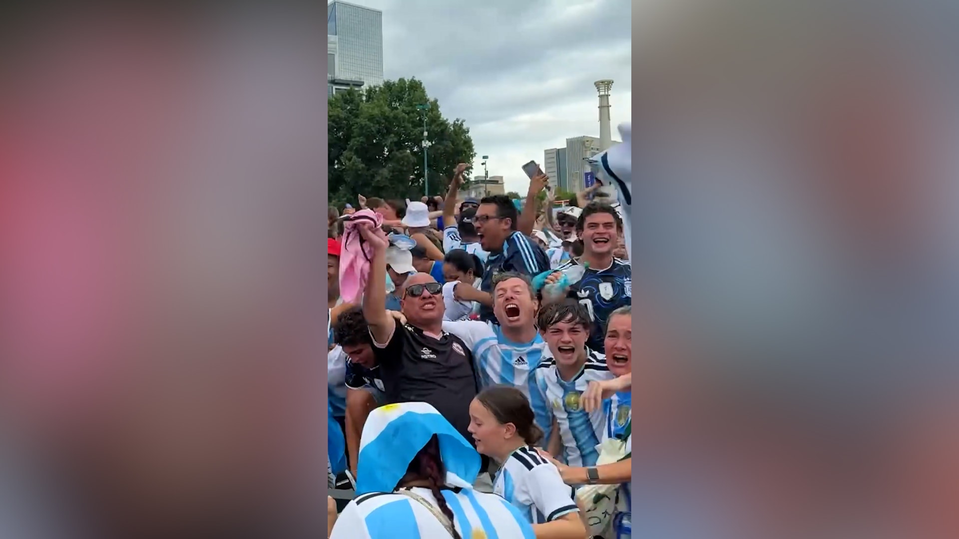 شاهد الجنون الكروي: لحظات جنونية واحتفال جماهير الأرجنتين بهدف الفوز القاتل في كأس العالم